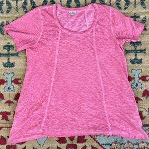 Logo by Lori Goldstein Pink Women's Top